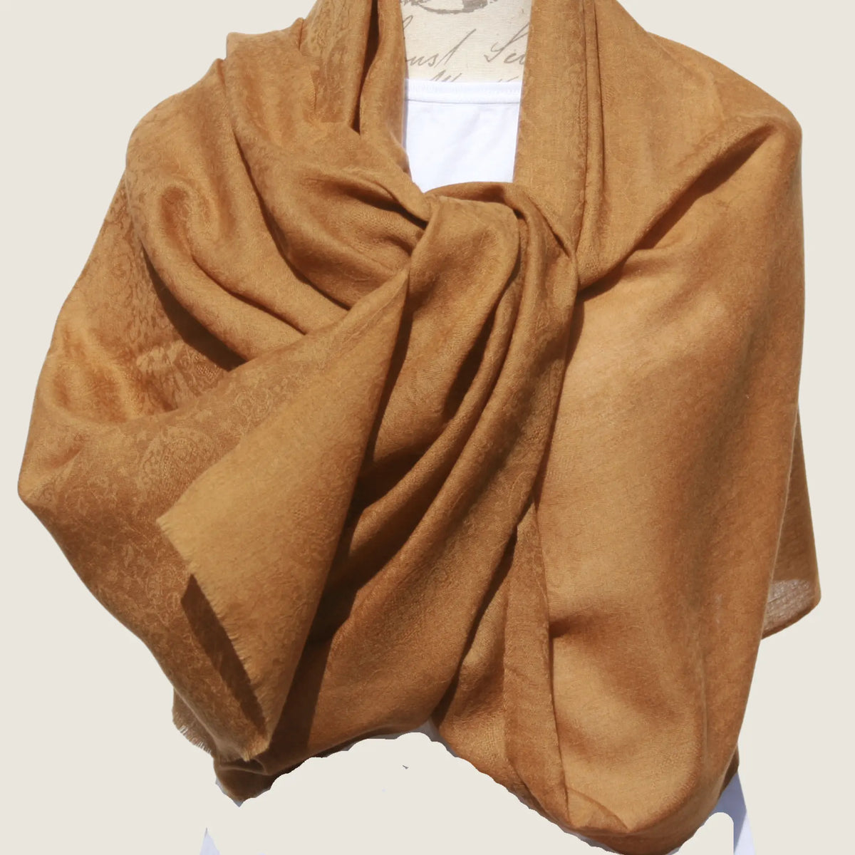 Cashmere Paisley – Camel