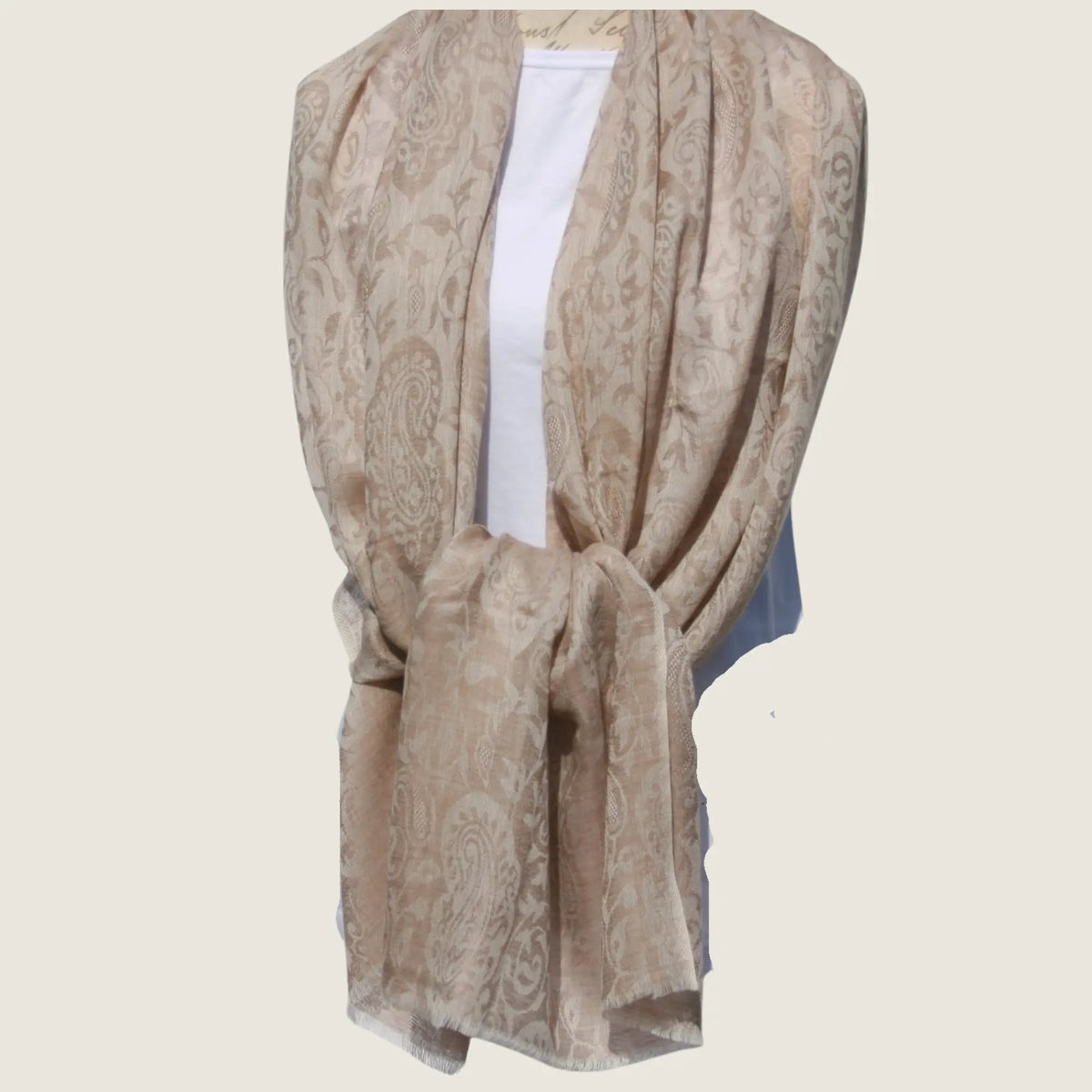 Cashmere Paisley – Beige
