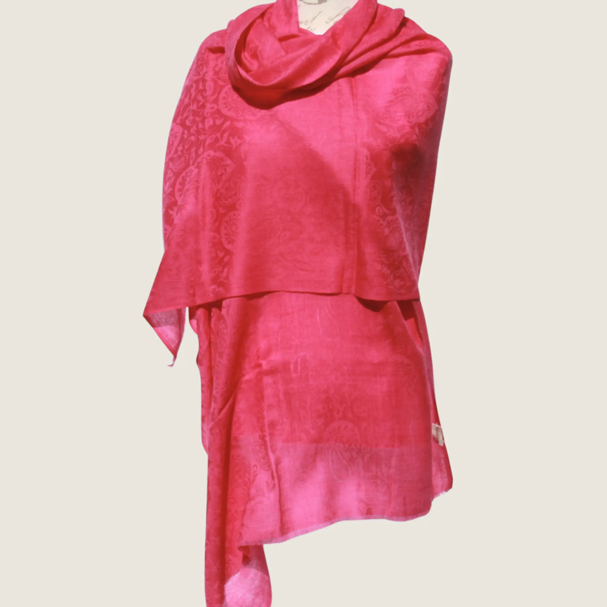 Cashmere Paisley – Raspberry