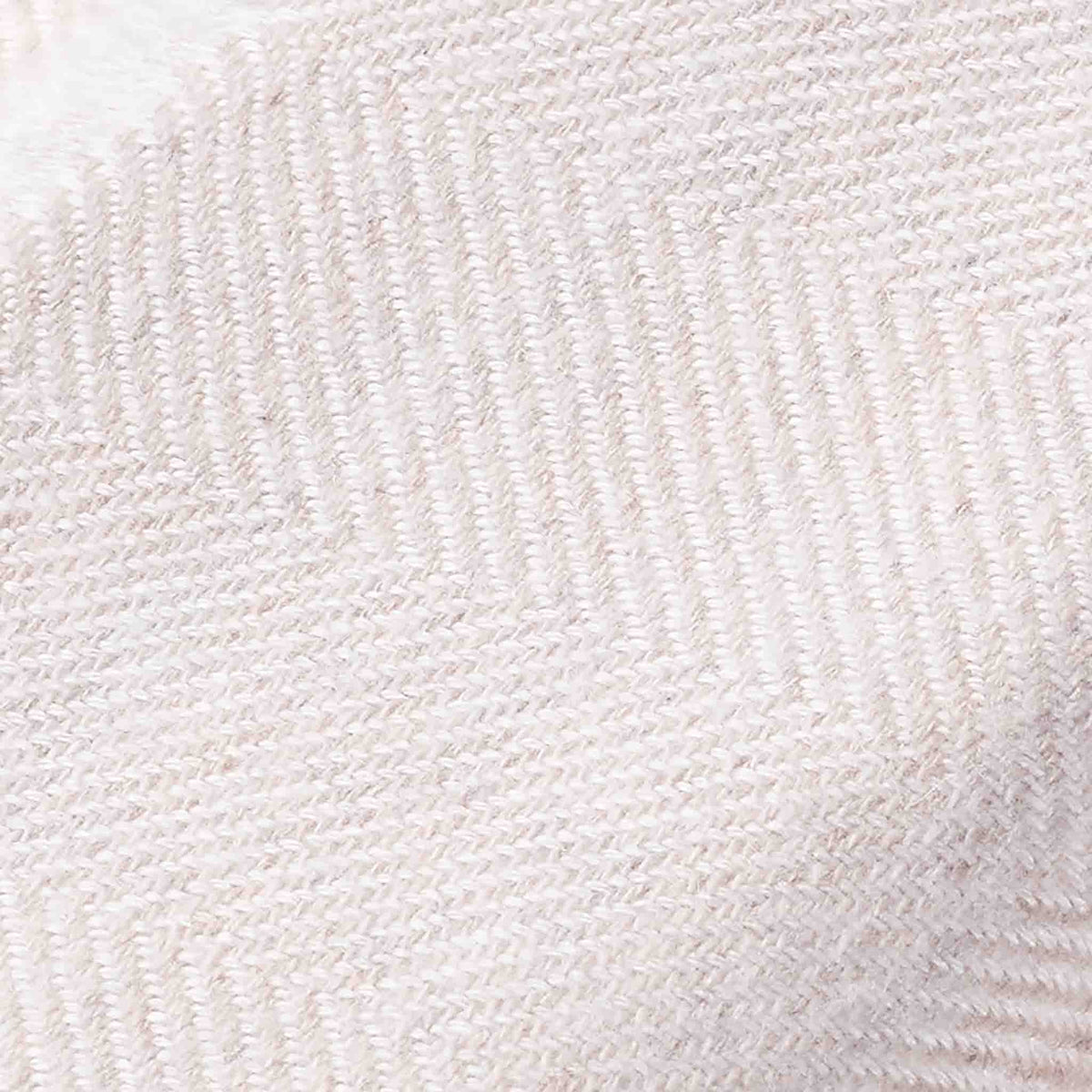 Wrap – Ivory Herringbone