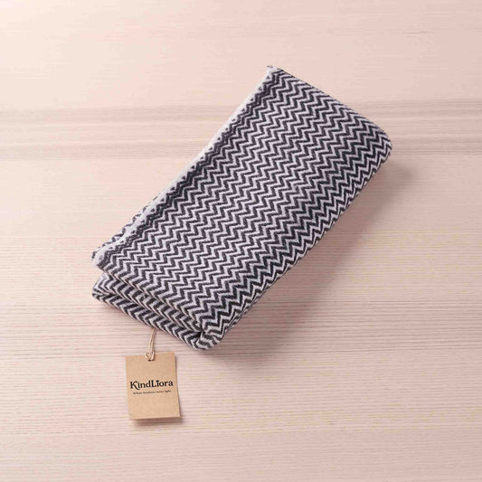 Wrap – Dark Grey Wave