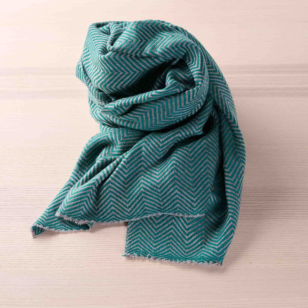 Wrap – Green Beige Wave