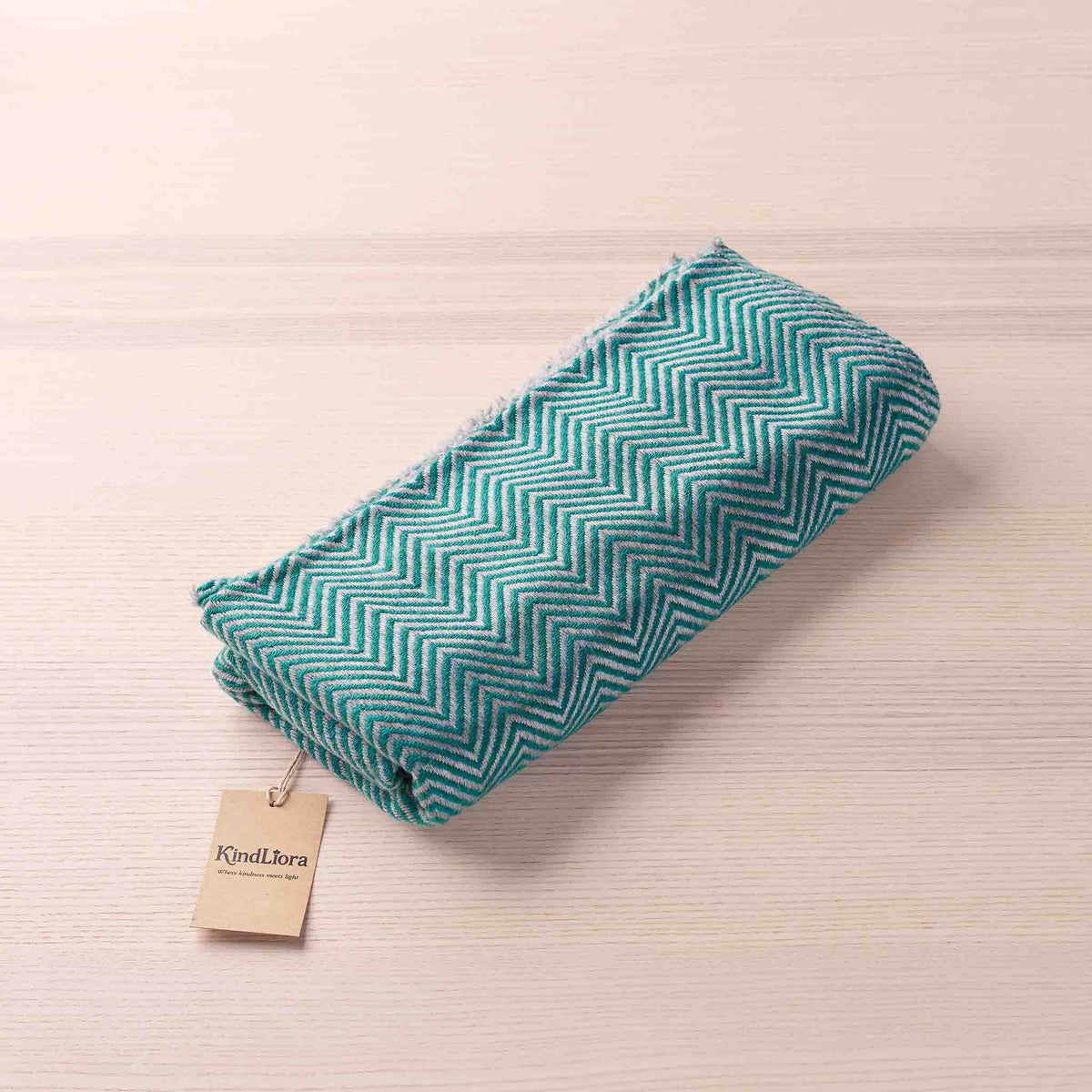 Wrap – Green Beige Wave