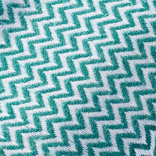 Wrap – Green White Wave