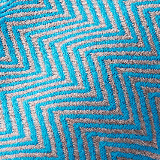 Wrap – Turquoise Beige Wave