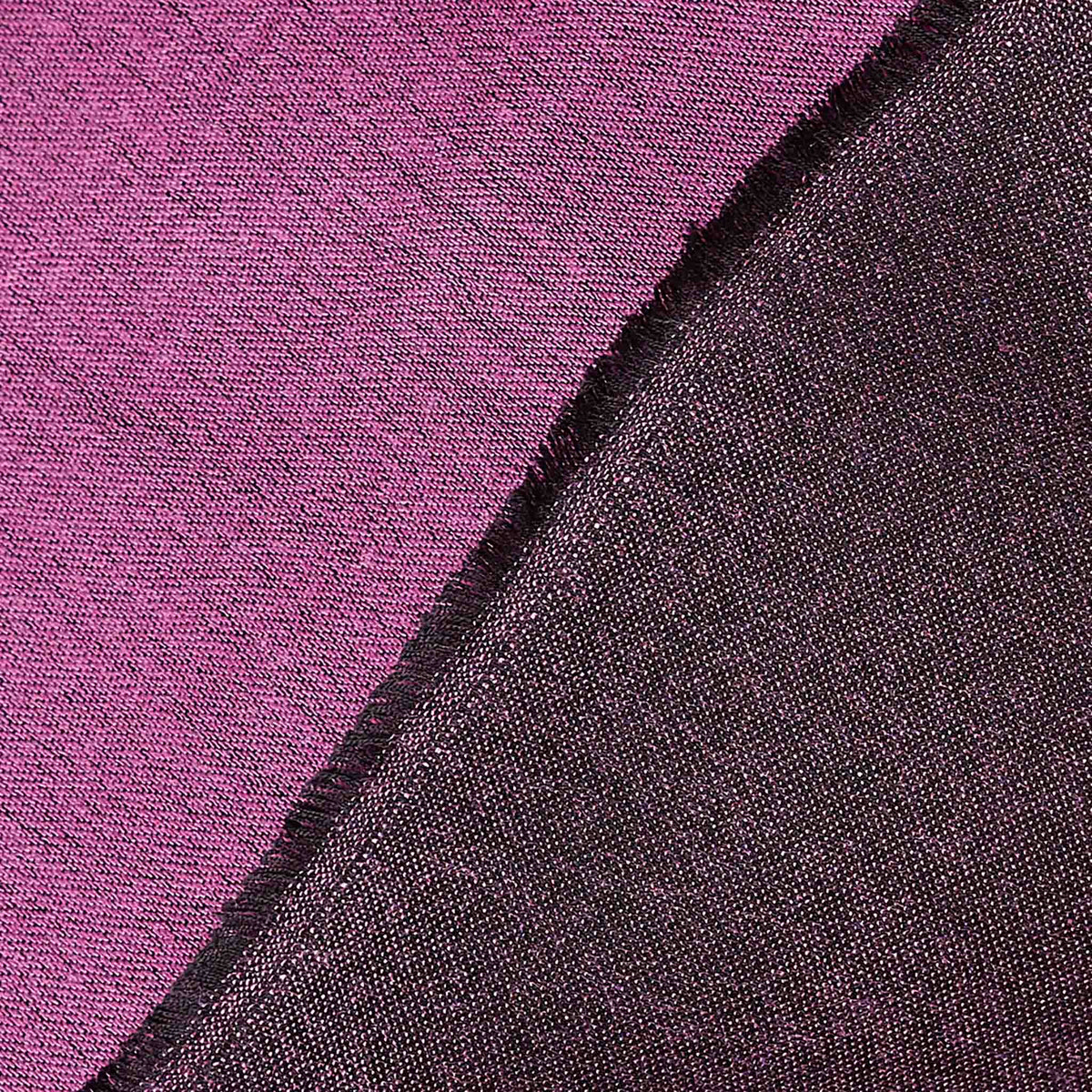 Reversible Silk Wrap – Dusty Rose/Plum
