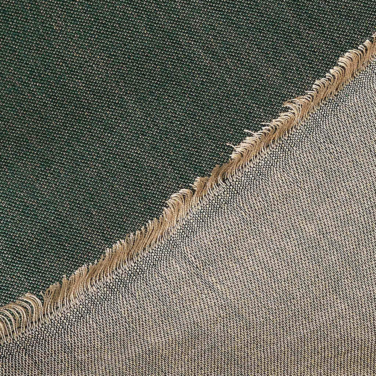 Reversible Silk Wrap – Dark Olive/Taupe