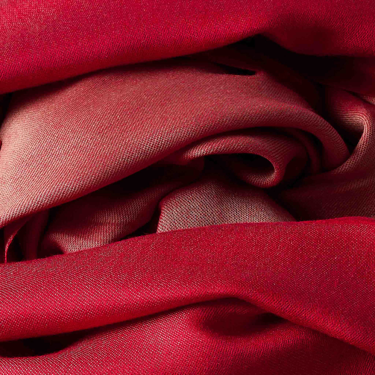 Reversible Silk Wrap – Raspberry/Terracotta