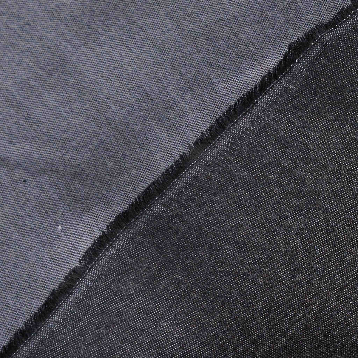 Reversible Silk Wrap – Smokey Grey/Charcoal
